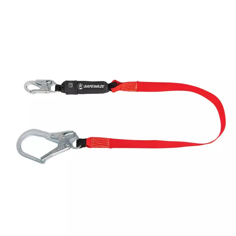 Welding-Specific 6-Foot Energy-Absorbing Lanyard – Rebar Hook 1