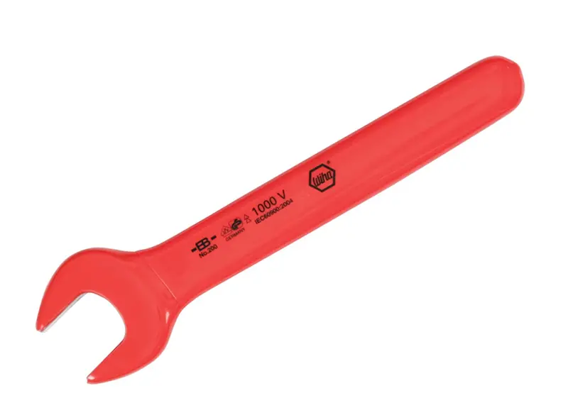 Wiha Insulated Open-End Spanner – 27Mm, Metric, Germany-Made 1