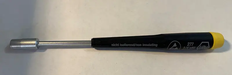 Wiha Precision Esd-Safe Hex Screwdriver With 1/4" Drive And 60Mm Blade – Made In Germany 1