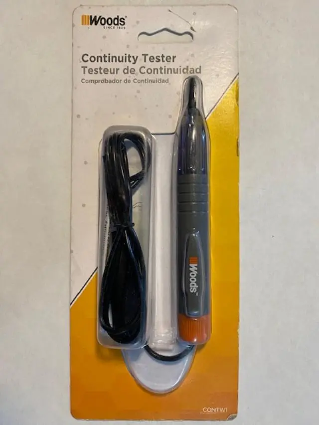 Woods Contw1 Digital Continuity Tester For Electrical Diagnostics 1