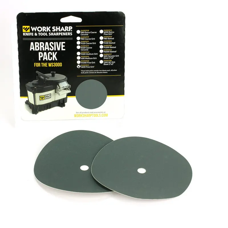 Ws3000 3600 Grit Abrasive Disc Bulk Pack 1