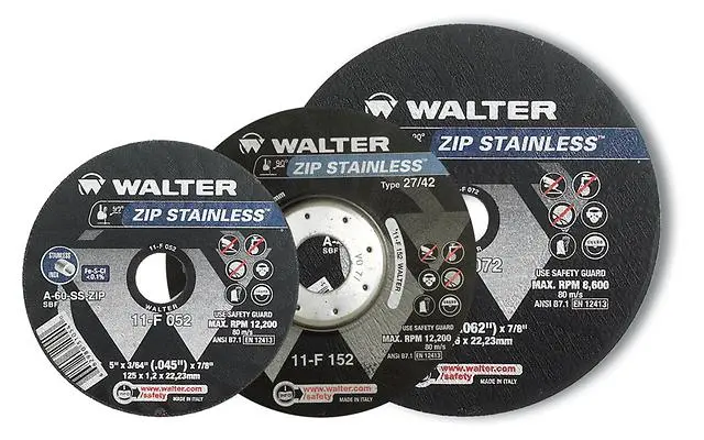 Zip Stainless Steel Cut-Off Wheels – 25-Pack 1