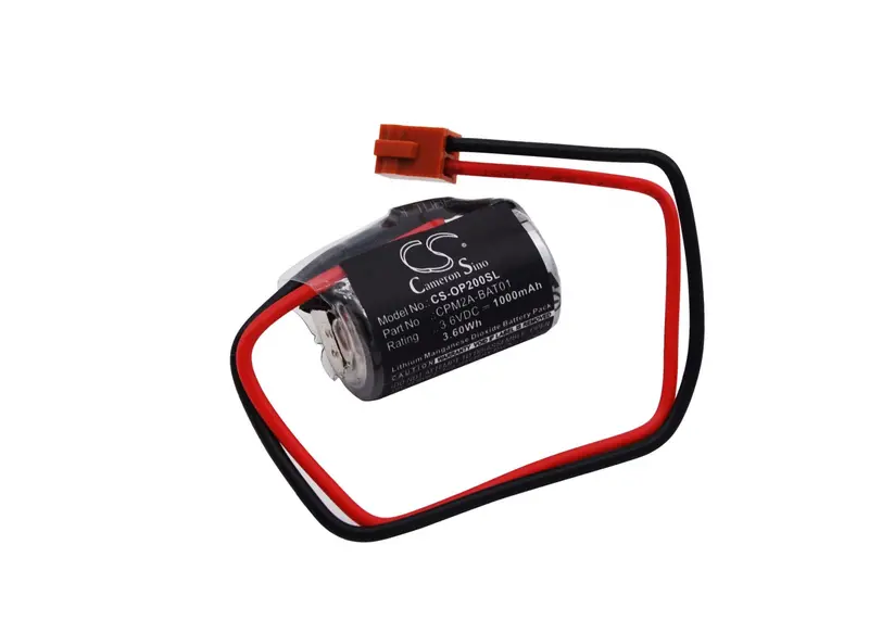 3.6V 1000Mah Plc Backup Battery For Omron Cpm2A, Cqm1H & Cj1 Series 1
