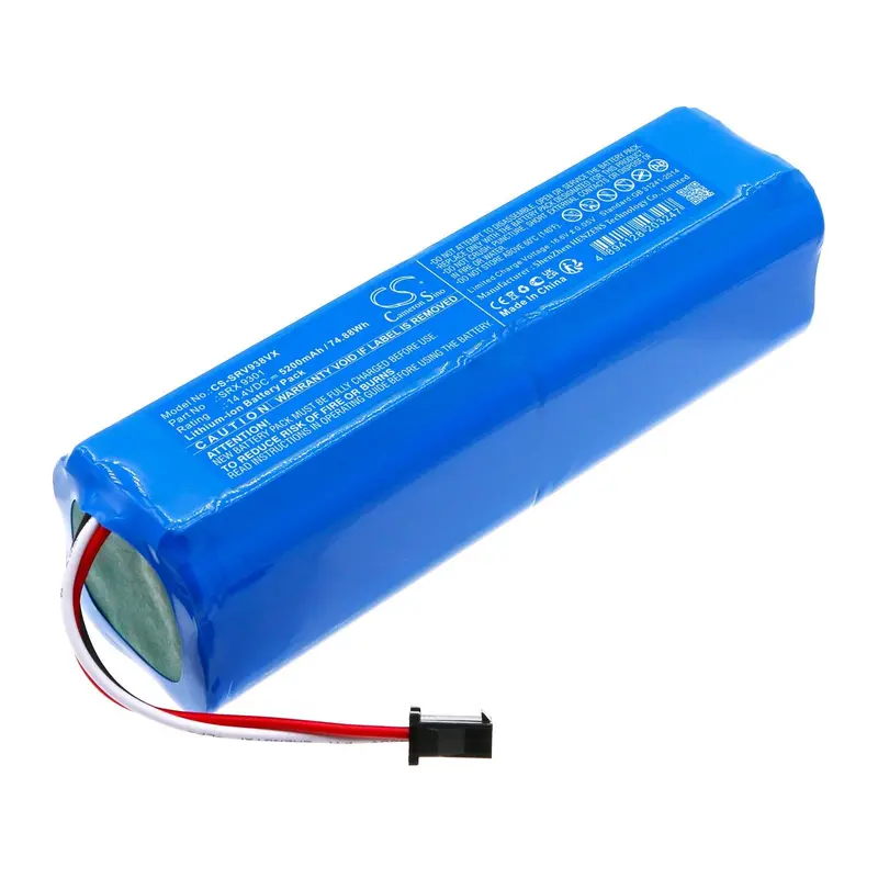 5200Mah 14.4V Li-Ion Vacuum Cleaner Battery For Sencor V1 Cordless Models 1
