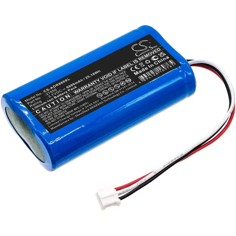 Albrecht Dab+ Digital Radio Battery – 3.7V Li-Ion 6800Mah (25.16Wh) For Dr 855, 27856 1