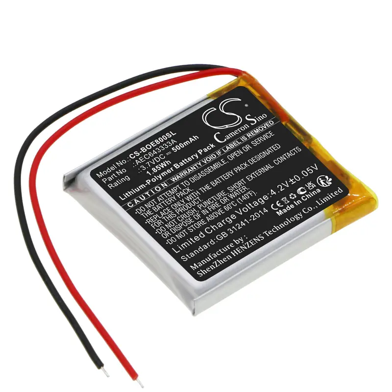Bang & Olufsen Beoplay E8 Headset Battery – 3.7V Li-Polymer 500Mah (1.85Wh) Aec643333A 1