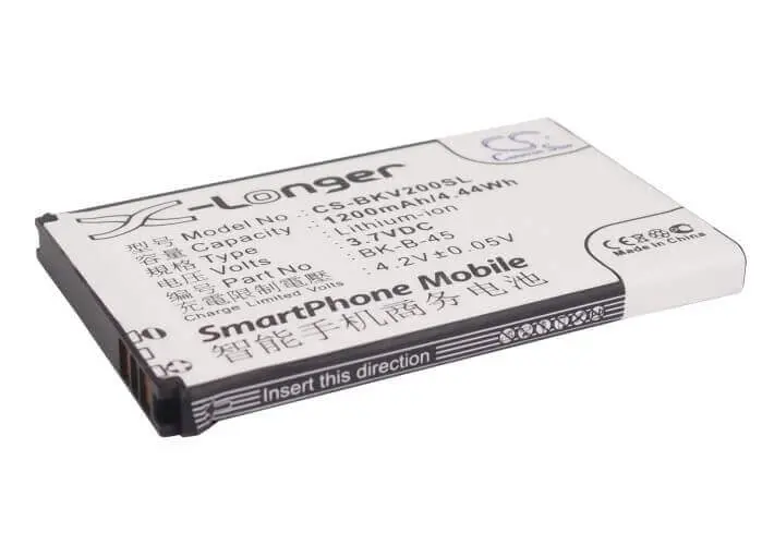 Bbk/Vivo Smartphone Battery – 3.7V Li-Ion, 1200Mah, 4.44Wh (Fits Bk-B-45, Vivo S1 & S6) 1