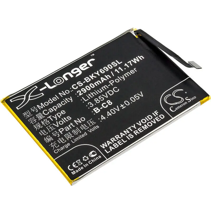 Bbk/Vivo Smartphone Battery For Y69, B-C8, 1714 – 3.85V, 2900Mah Li-Polymer, 11.17Wh 1