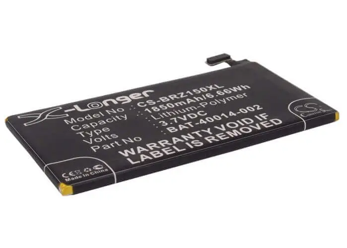 Blackberry Z15 Battery – 3.7V Li-Polymer, 1850Mah (6.85Wh), Bat-40014-002 1