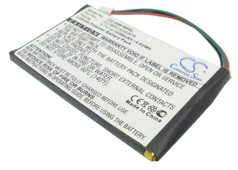 Garmin Nuvi 780 Series Gps Battery – 3.7V Li-Polymer, 1250Mah, Ec36Ec4240878, 4.63Wh 1