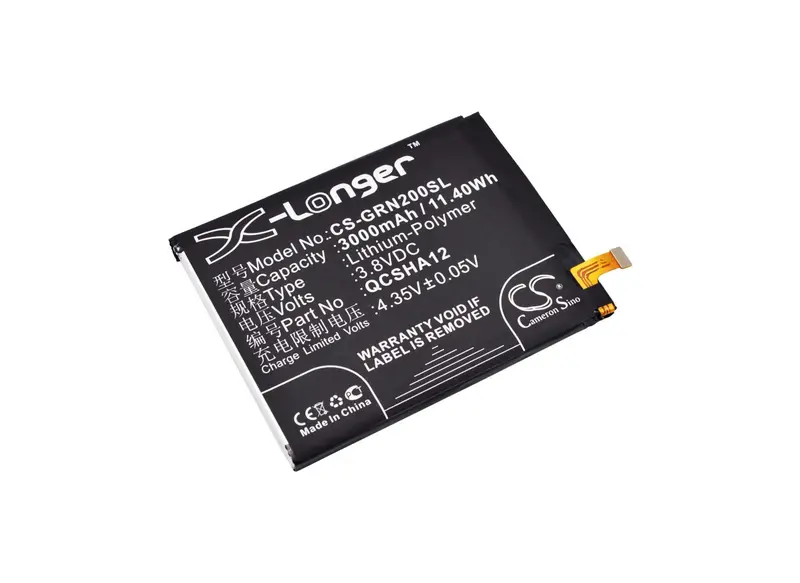 Green Orange Smartphone Battery – 3.8V 3000Mah Li-Polymer (11.4Wh) For Qcsha12, Jl610, N2 1