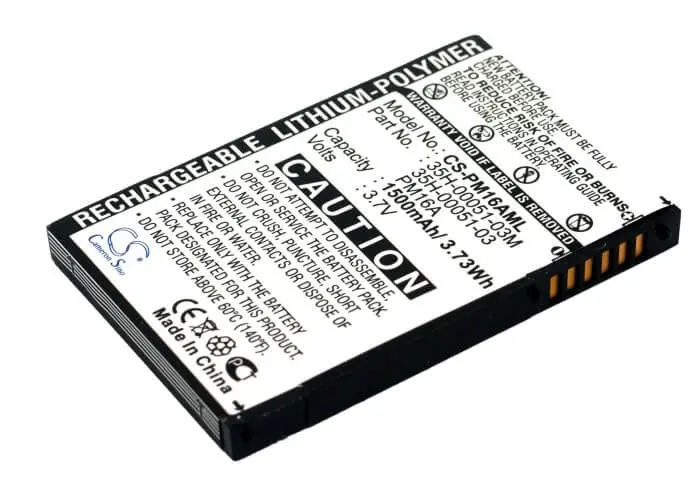 Htc 818 / O2 / Orange / I-Mate / Dopod Replacement Battery – 3.7V 1500Mah Li-Polymer (5.55Wh) 1