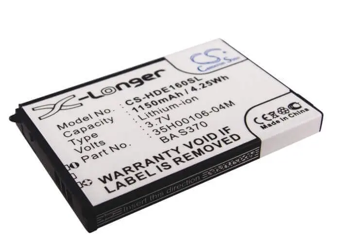 Htc Dream Smartphone Battery – 3.7V 1150Mah Li-Ion (4.26Wh), Compatible With 35H00106-01M 1