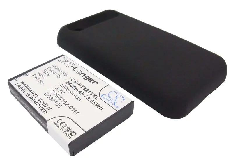 Htc Incredible S (S710E) Replacement Battery – 3.7V 2400Mah Li-Ion (8.88Wh) For 35H00152-01M 1