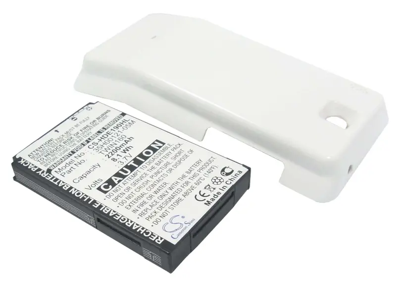 Htc & T-Mobile Smartphone Li-Ion Battery – 3.7V 2200Mah (8.14Wh), Compatible With A6288 & 35H00121-05M 1