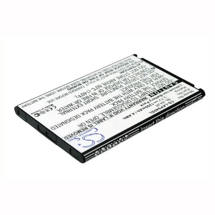 Lg Smartphone Battery – 3.7V Li-Ion, 1200Mah, 4.44Wh (Bl-44Jr, K2, Ku5400) 1
