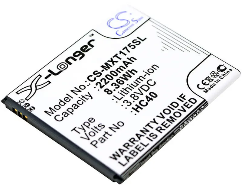 Motorola Smartphone Battery – 3.8V Li-Ion, 2200Mah (8.36Wh), Compatible With Hc40, M2998, M2C63 1