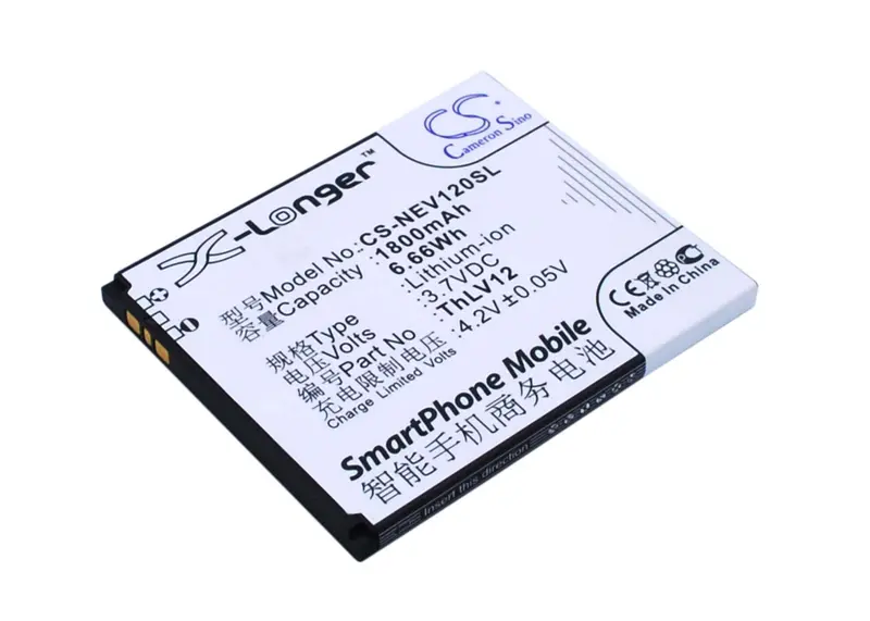 Neo Thlv12 / Mc-V12 Smartphone Battery – 3.7V 1800Mah Li-Polymer (6.66Wh) 1