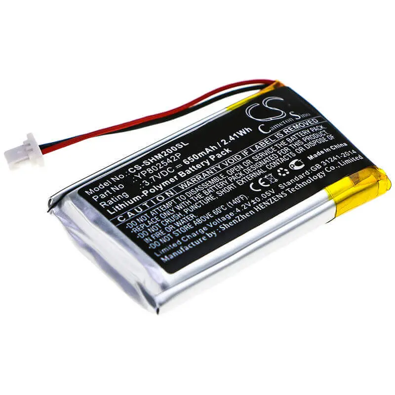 Sena Smh-10S/Smh-20S Bluetooth Headset Battery – 3.7V 650Mah Li-Polymer (2.41Wh) 1