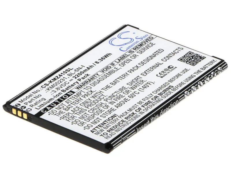 Smartphone Replacement Battery – 3.8V 2200Mah Li-Ion (8.36Wh) For Smartfren, Kruger & Matz (Bl-5N-I, Km0410, Km0413) 1