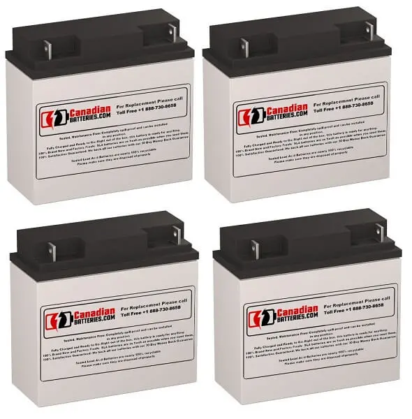 Sola 501 (1650Va) Ups Battery Kit – 4 × 12V 18Ah Sealed Lead-Acid Units (216Wh Total) 1
