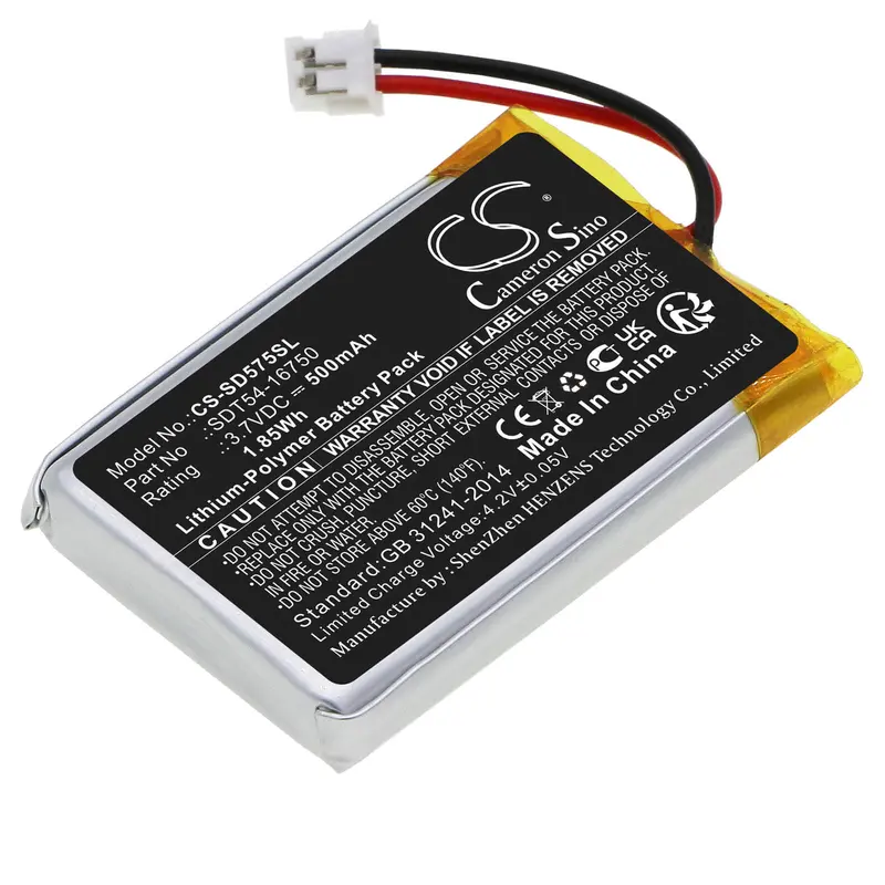 Sportdog Dog Collar Battery – 3.7V Li-Polymer, 500Mah, 1.85Wh (Compatible With Sdt54-16750, Sd-575, Sd-575E) 1