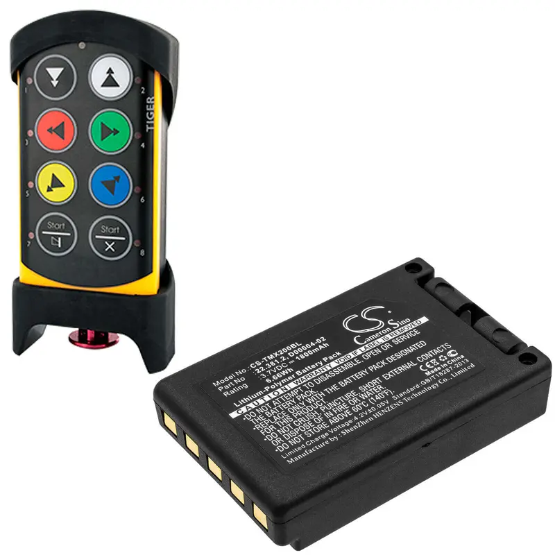 Teleradio Tg-Txmnl Crane Remote Battery – 3.7V 1800Mah Li-Ion (6.66Wh) 1