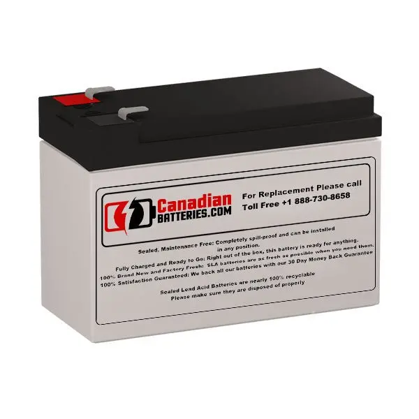 Vmf Sla10-12 Replacement Battery – 12V, 10Ah, F2 Terminals 1